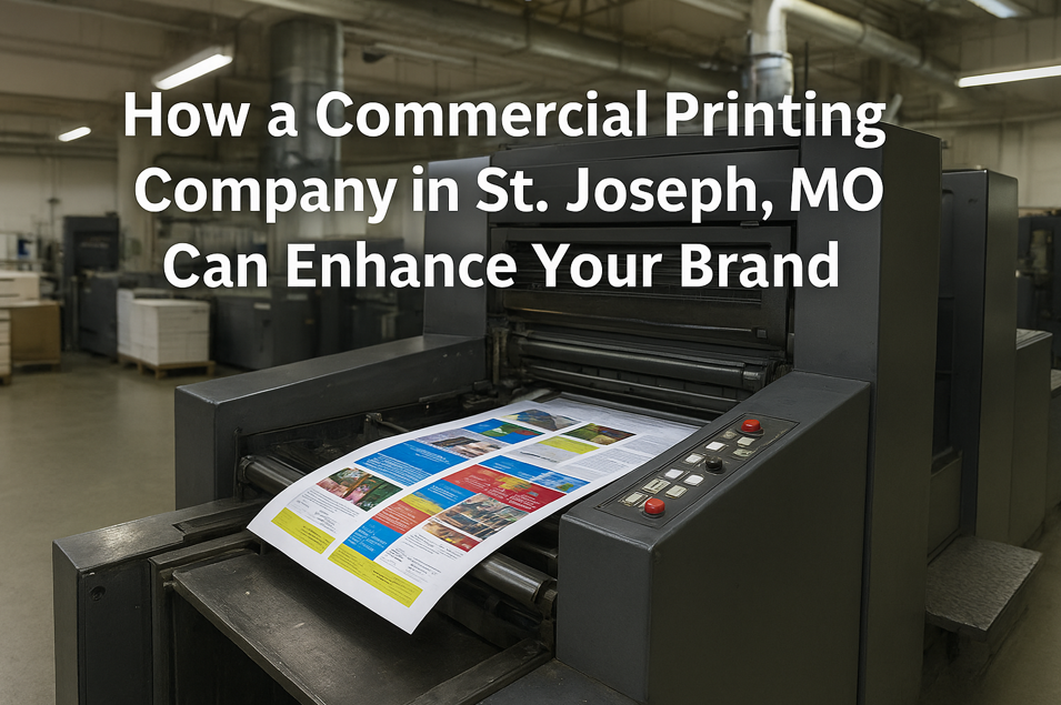 Read more about the article How a Commercial Printing Company in St. Joseph, MO Can Enhance Your Brand