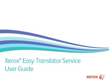 User Guide, Xerox, Easy Translator Service, Midwest Data